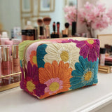 Bolsa de Maquillaje Acolchada Daisy Glow
