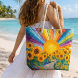 Bolsa de playa Sol del arcoíris