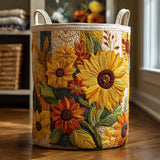 Cesta de Ropa Sueño de Girasol